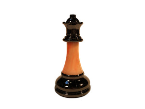 The Bobby Fischer® Series Metal & Acrylic Chess Pieces – 3.5 inch King - American Chess Equipment