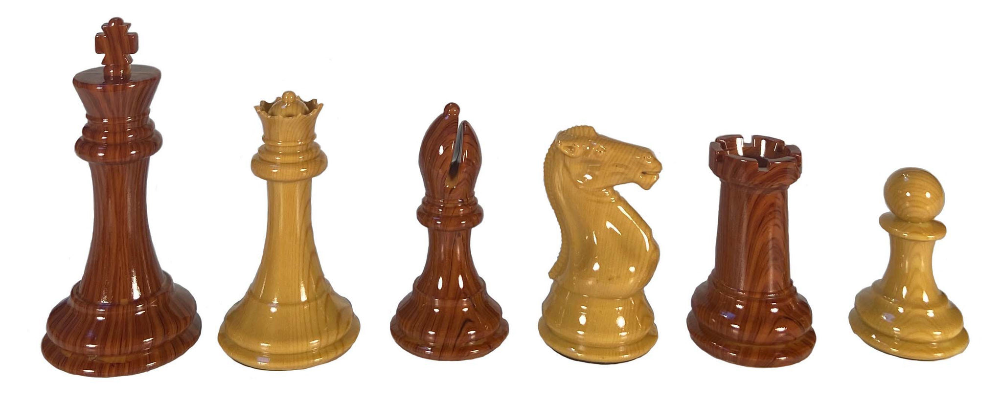 CLEARANCE SALE Mahogany Chess Board 16 Inches 