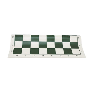 Vinyl Tournament Chess Board in Assorted Colors - 20 inches by WE Games - American Chess Equipment