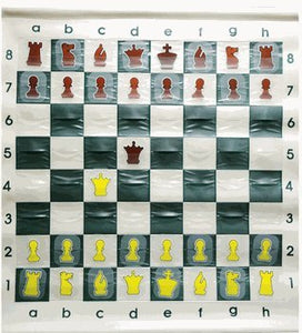 WE Games Standard Chess Teaching Demonstration Board in Two Sizes - Pieces Included - American Chess Equipment