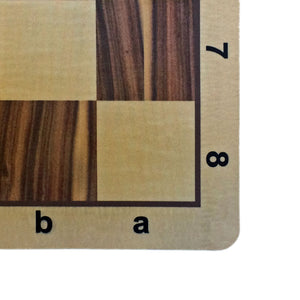 Wood Grain Mousepad Tournament Chessboard in Assorted Colors, 20 inches by WE Games - Made in the USA - American Chess Equipment