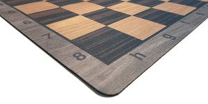 Wood Grain Mousepad Tournament Chessboard in Assorted Colors, 20 inches by WE Games - Made in the USA