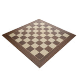Deluxe Walnut and Sycamore Wooden Chess Board – 21.25 inches