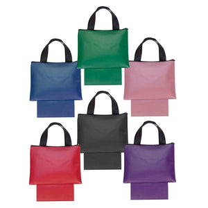 Mini Leatherette Chess Bag in Assorted Colors- 8 in.