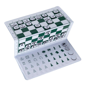 Ultimate Checkbook Magnetic Chess Set (New & Improved)- by WE Games