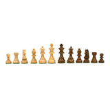 French Staunton Chess Set – Weighted Pieces & Walnut Wood Board 19 in. - American Chess Equipment
