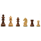 Grand Staunton Chess Set & Wooden Box – Tournament Size Weighted Pieces & Walnut Board – 19 in. - American Chess Equipment