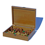 Grand Staunton Chess Set & Wooden Box – Tournament Size Weighted Pieces & Walnut Board – 19 in. - American Chess Equipment