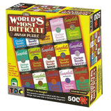 The World’s Most Difficult Jigsaw Puzzle – Campbell’s Souper Hard, Double Sided – 500 pieces - American Chess Equipment