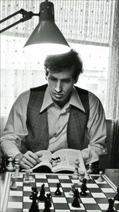 Tabuleiro de xadrez Bobby Fischer Tournament Roll Up Viagem - Estilo  Mousepad - 50 cm, Army Green