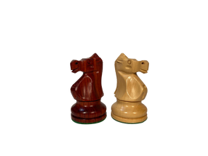 Bobby Fischer Ultimate Chess Pieces - Redwood/Boxwood - 3.70" King - In Stock!