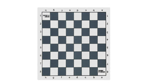 Bobby Fischer Slate Grey Tournament Roll-up Chess Board – Vinyl - American Chess Equipment