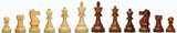 Staunton Chessmen – Weighted & Handpolished Acacia & Boxwood with 2.5 in. King