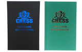 BULK 10-Pack Hardcover Chess Scholastic Score Book – Available in green and black